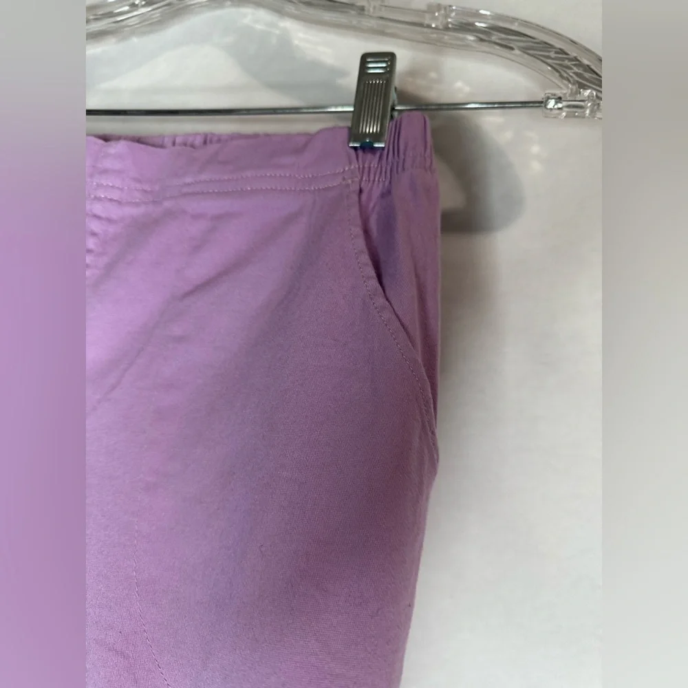 Croft and Barrow Purple Lilac Cropped Capri Jeans - Picture 4 of 10